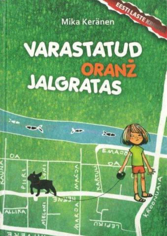 varastatud oranž jalgratas