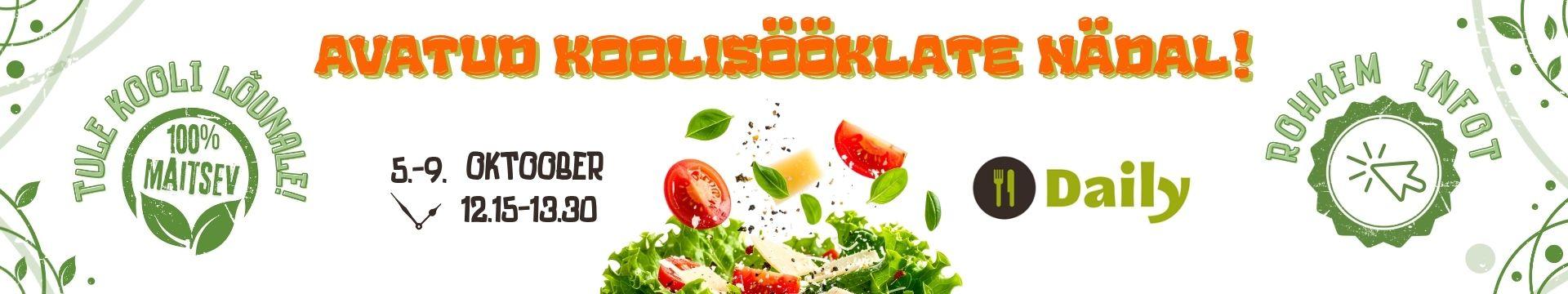 avatud koolisööklate nädal